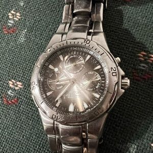 stainless steal hamilton watch